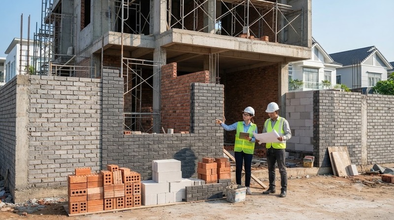 Nên chọn loại gạch nào khi xây nhà