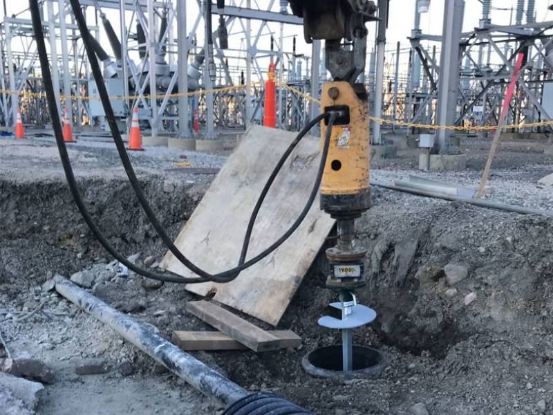 Móng cọc ép neo với kích thước thi công nhỏ gọn